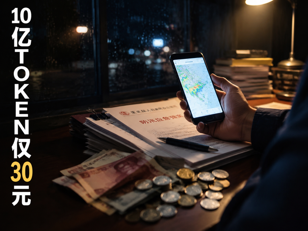 封面:10亿token,只花了不到30块