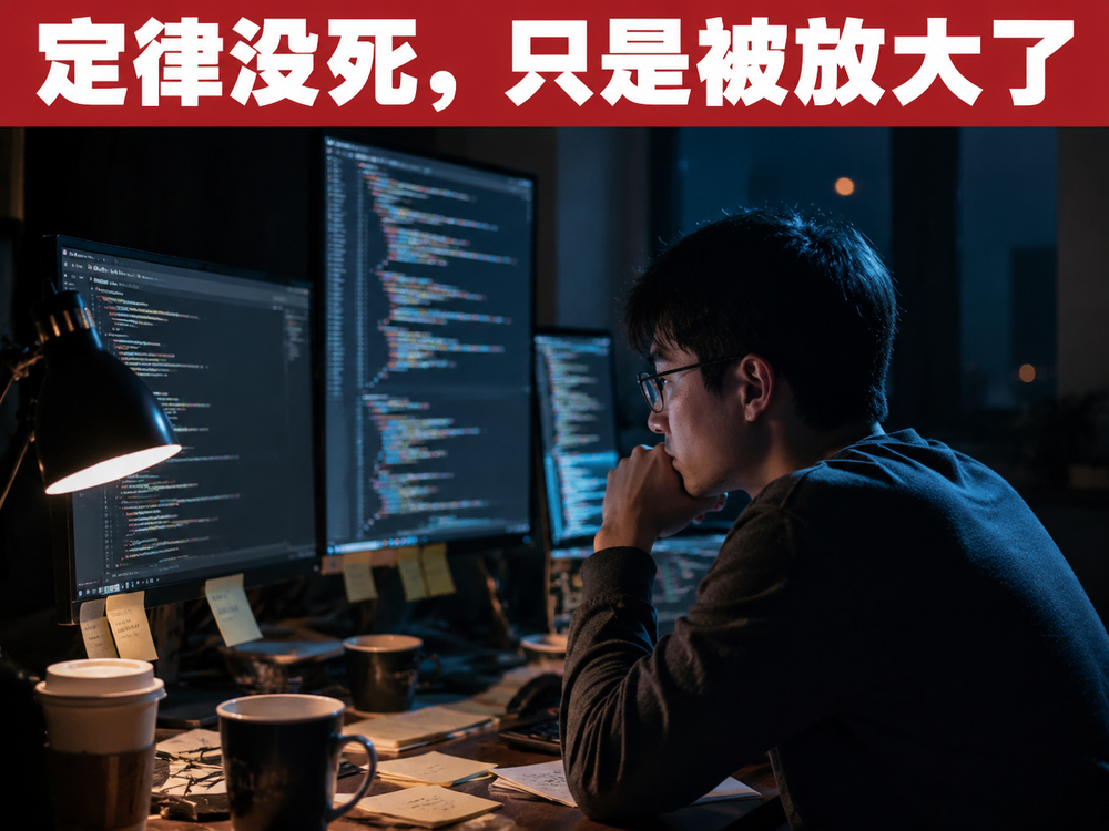 封面:定律没死,只是被放大了
