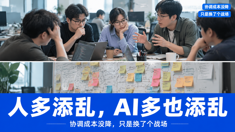 人多添乱,AI多也添乱