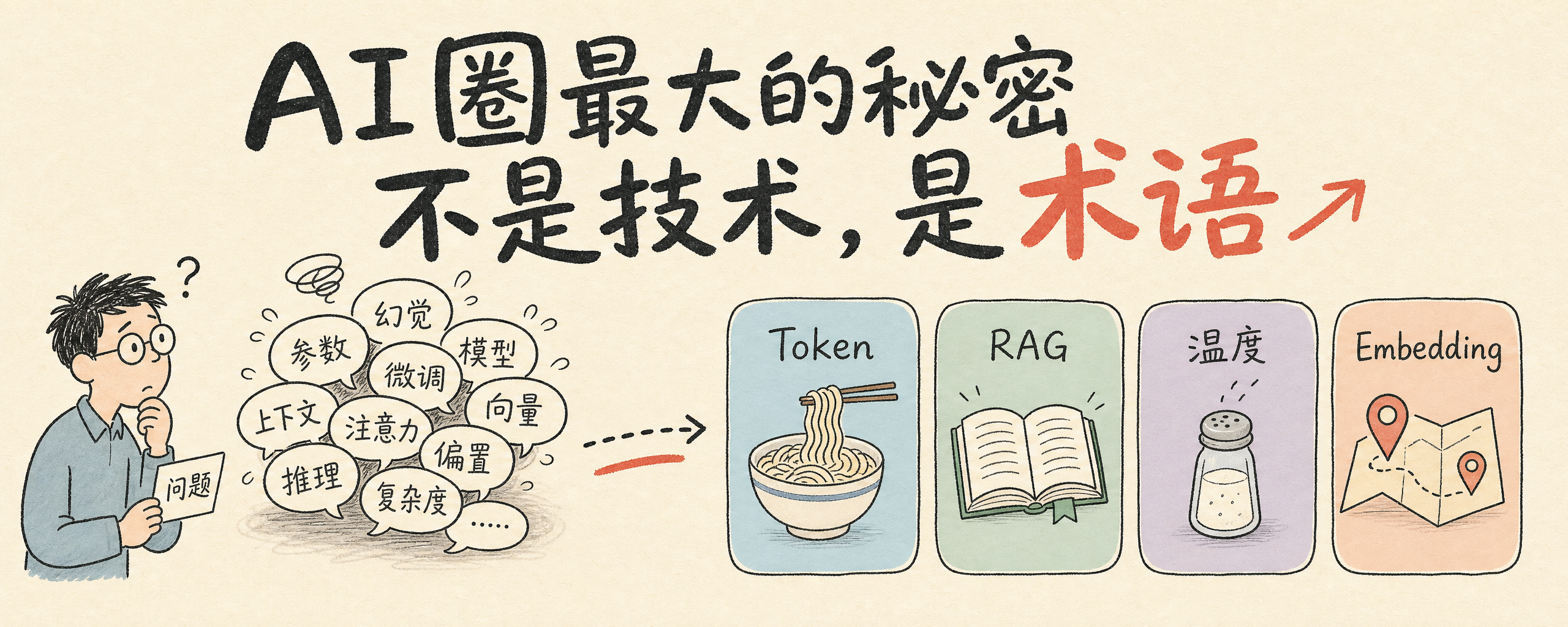 AI 圈最大的秘密不是技术，是术语