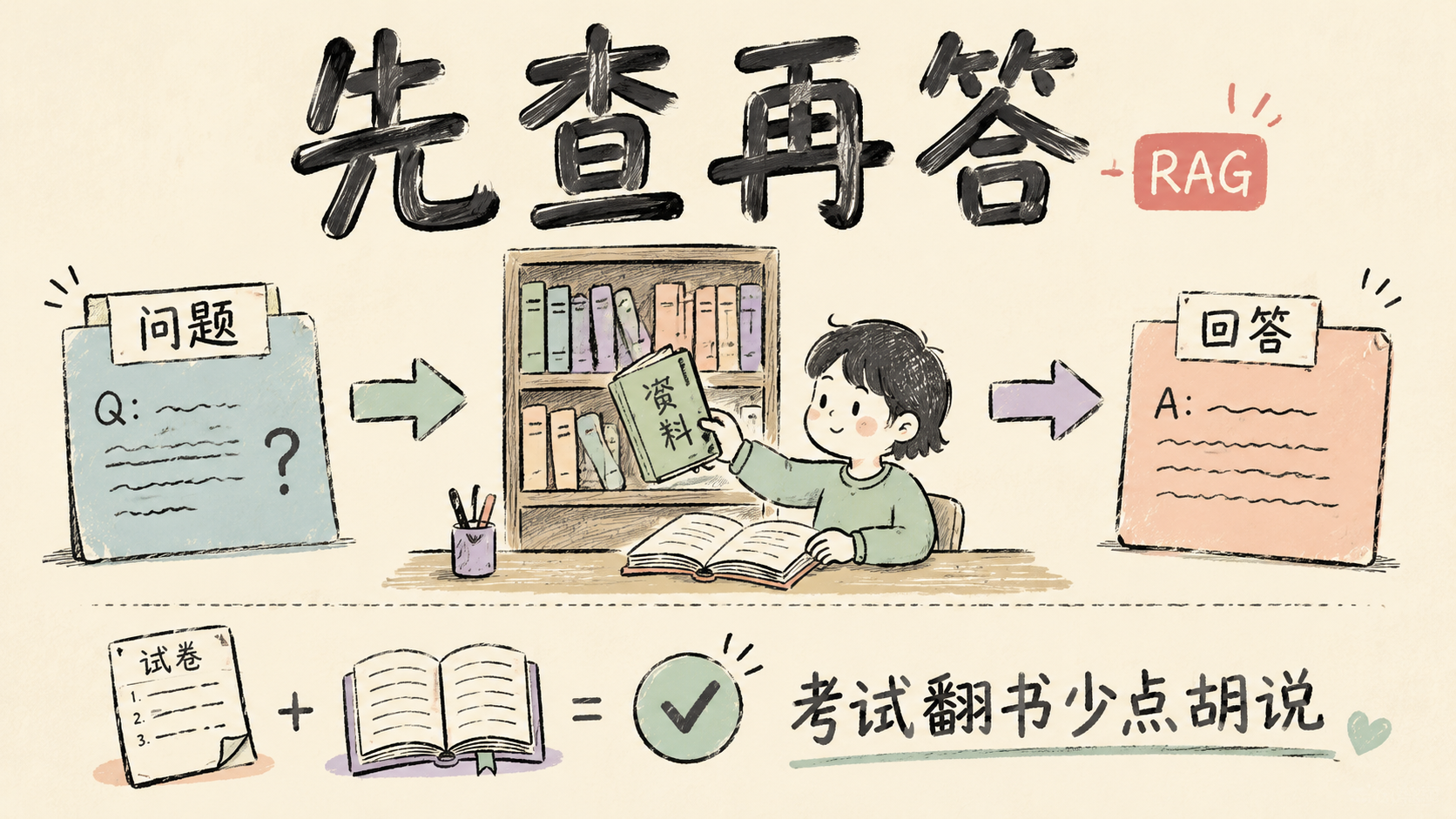 先查再答