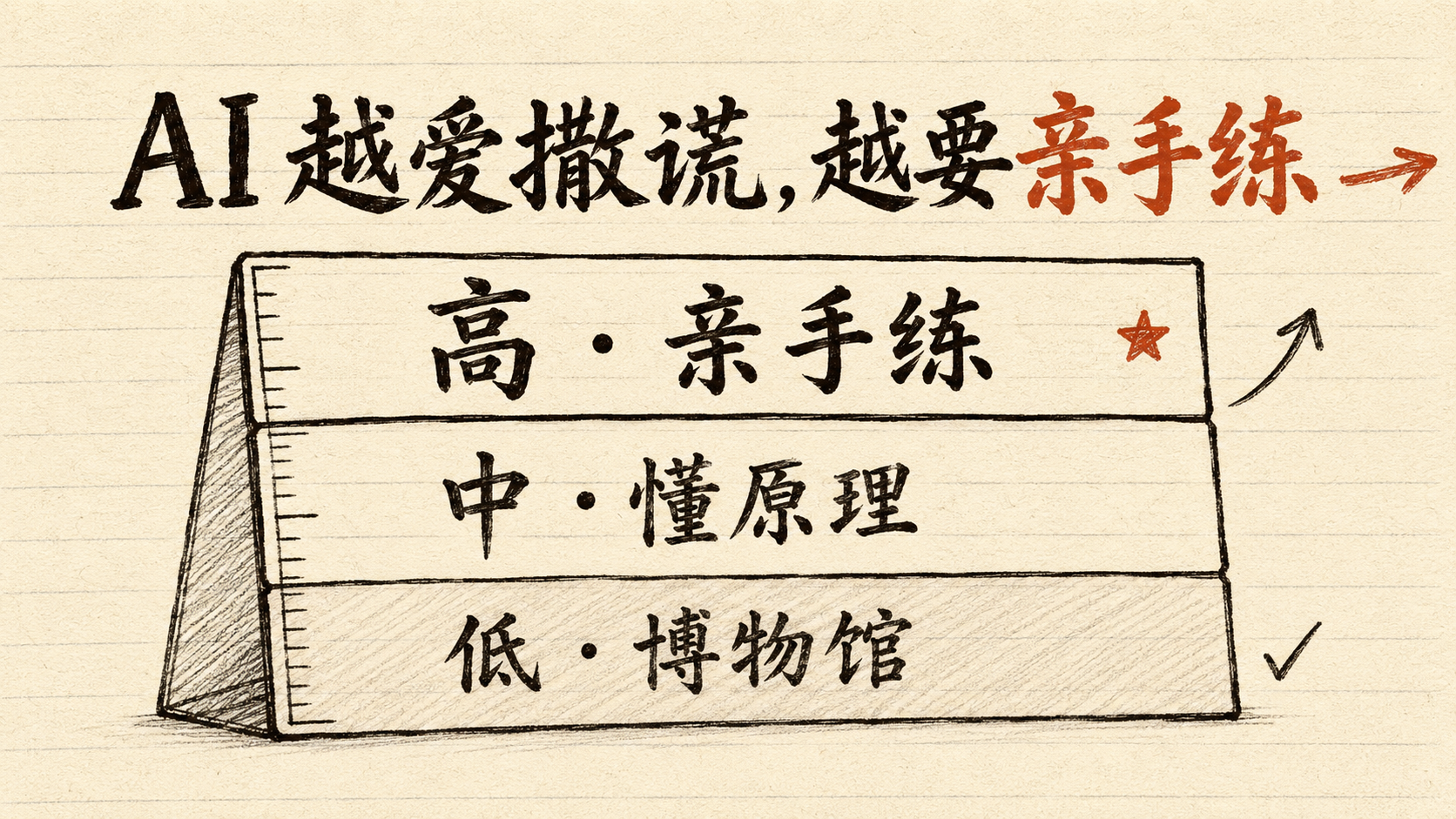 AI 越爱撒谎，越要亲手练