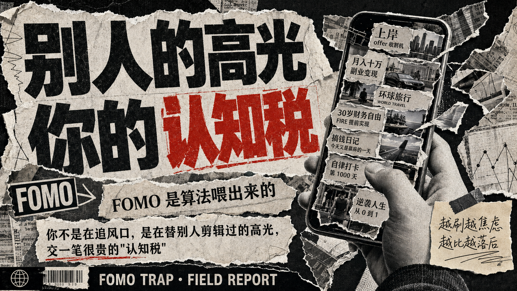 封面:别人的高光,你的认知税