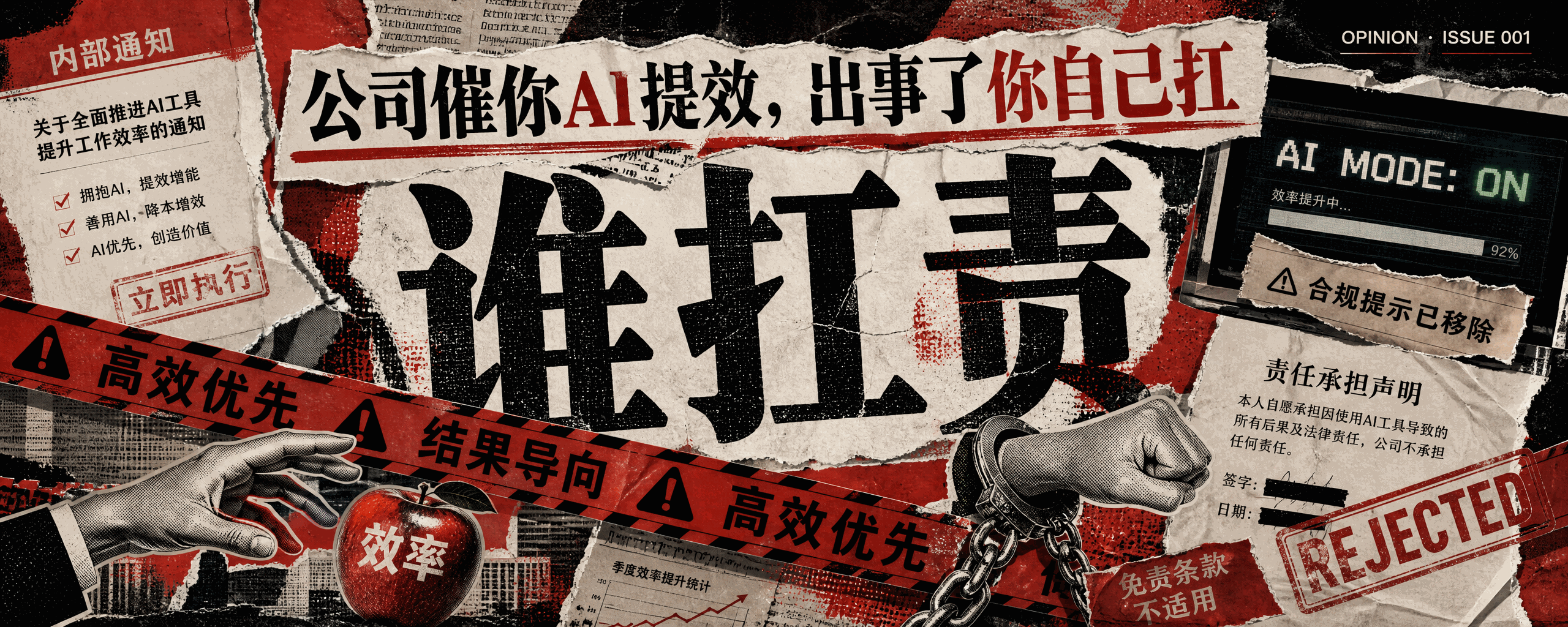 封面：效率归你，责任归谁