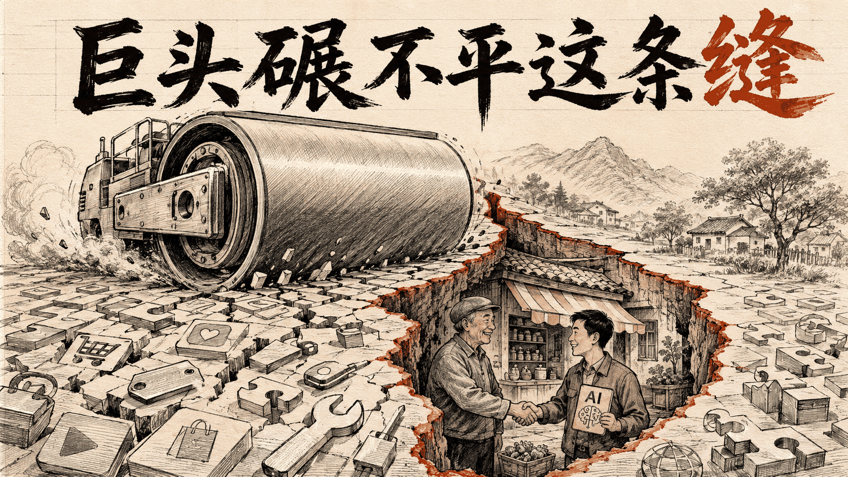 巨头碾不平这条缝